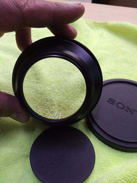 Sony Lente Vcl-hg0758 Grande Angular 58mm Funcionando 100%!! 0