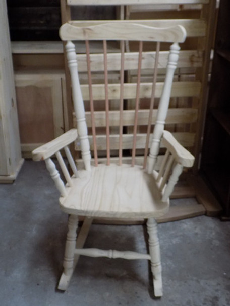 Mesedora De Madera Torneada De Adulto 0