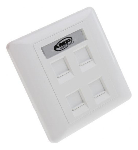 Placa De Parede Jack Ethernet 3 Pecas 0