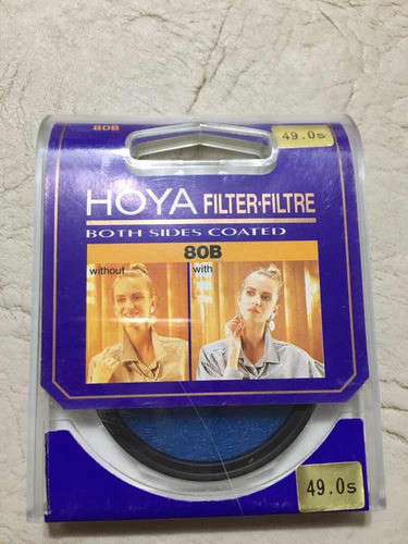 Filtro Hoya 80b 49mm 0