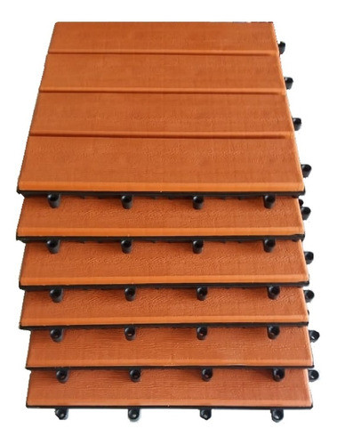 6  Piso Deck  Modular Encaixável Tapete Box Banheiro 0