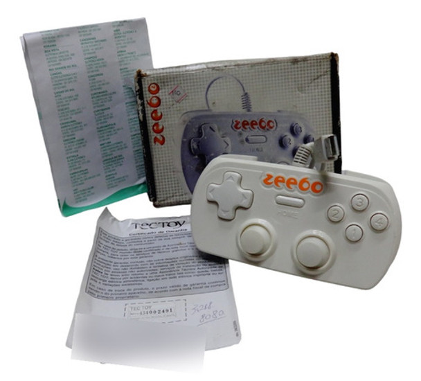 Joy Pad Controle Zeebo Zp 150 Tectoy Original Completo Raro 0