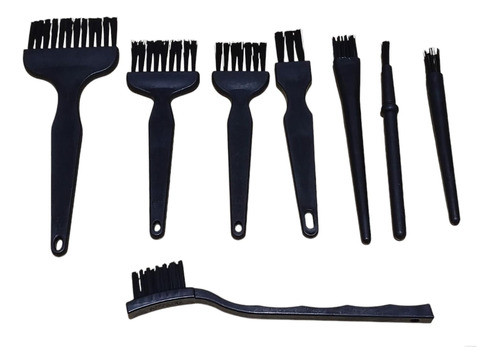 Kit Pincel Anti Estática 8 Unidades Pcb Games Eletrônicos 0