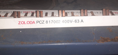 Peine De Conexión Bipolar 2p 63a 56 Salidas Pcz 817.002 0