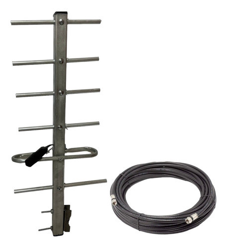 Kit Antena Tda Tv Digital + Cable 0