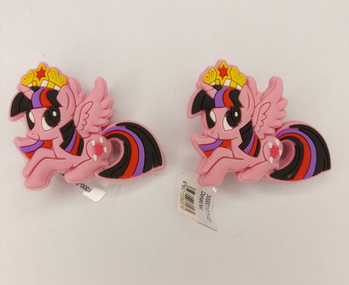 Pins Para Croc/gomones X2u. Pony Princesa Original Con Etiq. 0