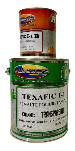 Laca Poliuretanica 2 K - Transparente - Satinada X 1lt 0