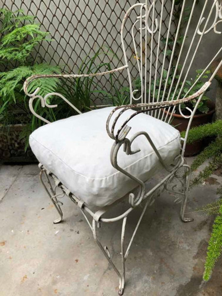 Almohadón Natural Para Sillon Hierro Antiguo 0 Almohadón Natural Para Sillon Hierro Antiguo 0