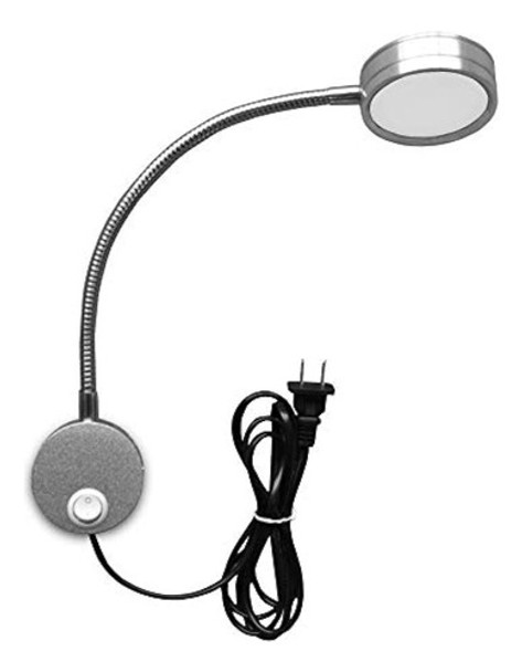 5 Unidades De Montaje En La Pared Luz De Lectura Flexible Cu 0