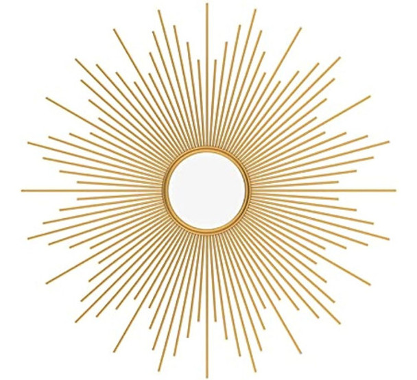 Espejos Dorados Para Pared, Espejos Sunburst, Decoración De 0