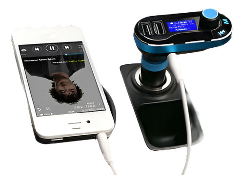 2016 Nuevo Coche Kit Mp3 Player Fm Transmisor Sd Lcd Dual Us 0