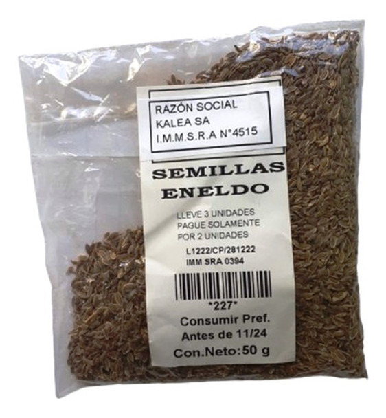 Eneldo Semillas 50g Lleve 3 Pague Solo 2 0 Eneldo Semillas 50g Lleve 3 Pague Solo 2 0