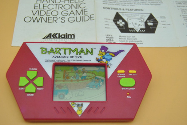 Maquinita Bartman Acclaim 1989 Video Juego Vintage Retro 0