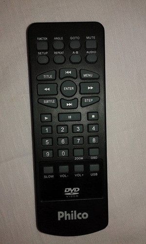 Controle Remoto  Dvd  Philco Muito Bem Conservado 0
