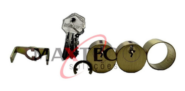 Kit Cilindro E Chave Fechadura Fx 2000 Intelbras 0