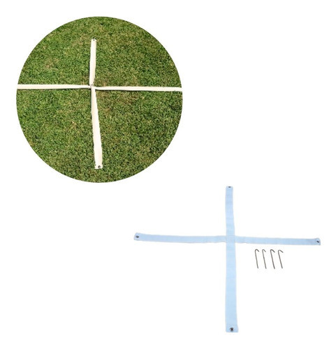 Cruz De Coordinacion Para Cesped Elastico Entrenamiento 0