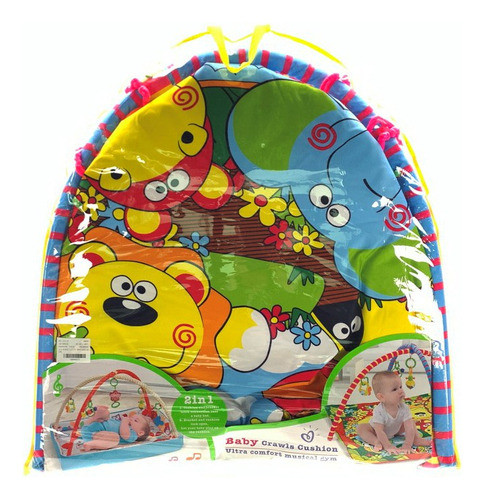 Gimnasio Alfombra Para Bebe Rect Pvc Flaber 0