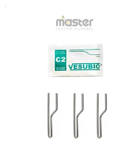 Juego 3 Punta De Soldar Vesubio C-2 Simple 0