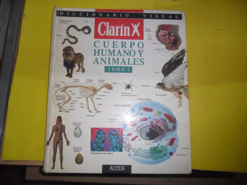 Enciclopedia Diccionario Visual Clarin Cuerpo Humano Animal 0