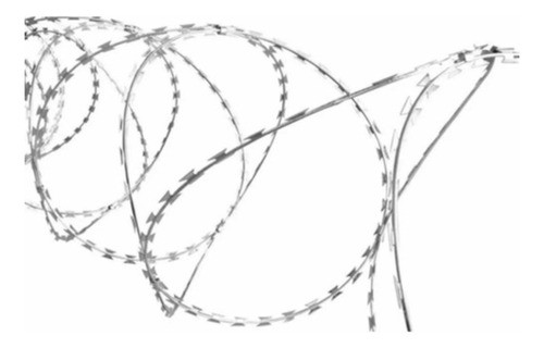 Concertina 30 Cruzada Galvanizada 0