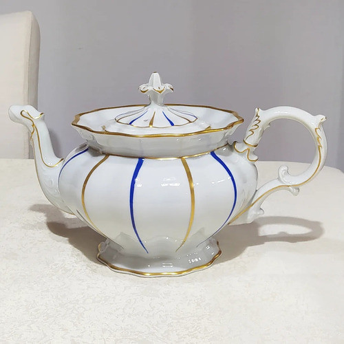 Antigua Tetera Furstenberg, Gran Tamaño, Porcelana. Perfect 0