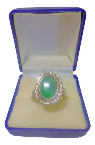 Anillo Piedra Malaquita Alpaca 2 0