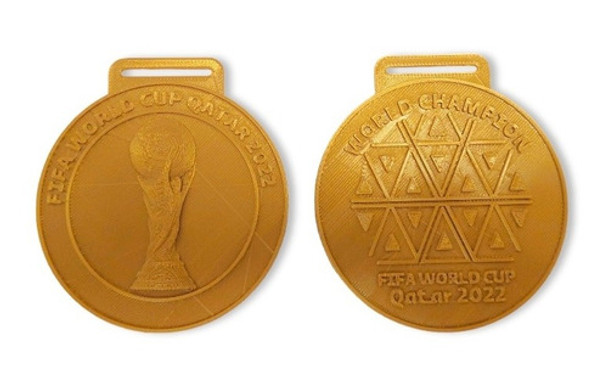 Medalla Campeones Copa Del Mundo Fifa Argentina Trofeos 0
