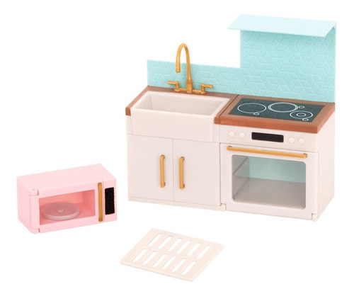 Lori Set Conjunto De Cocina Para Muñecas 15 Cm Doll Welldt 0