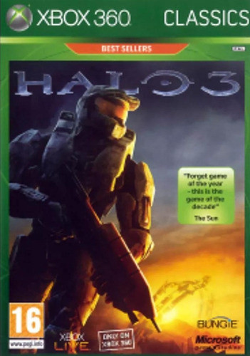 Halo 3 - Juegos Xbox 360 Originales Xbox One Compatible + Rg 0