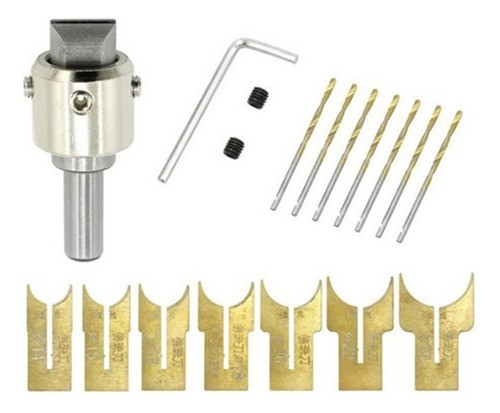 Contas De Madeira Broca Ferramenta Fresca 16pcs 0