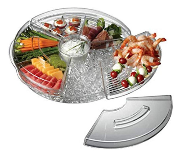 Aperitivos Prodyne En Hielo Con Tapa, 16  , Transparente 0