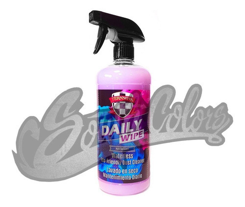 Waterless Ternnova Daily Wipe - Lavado En Seco Con Cera 1 Lt 0
