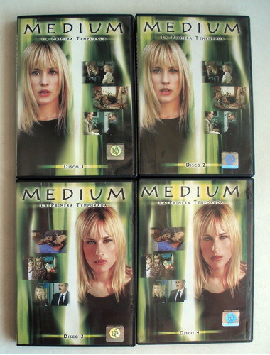 Dvd X 4 - Medium - Primer Temporada - Original 0