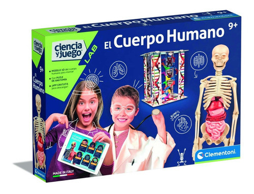 Juego De Ciencias El Cuerpo Humano Clementoni Ft785 0