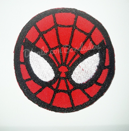 Parche Aplique Bordado Hombre Araña Spiderman 0