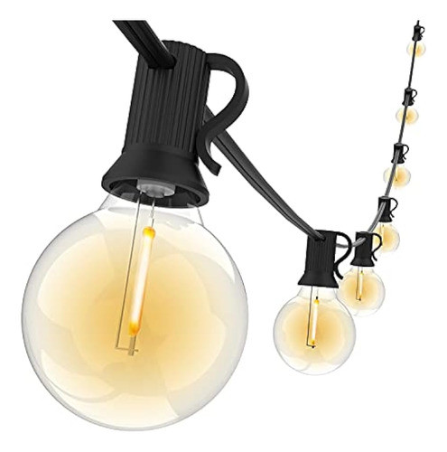 Cadena De Luces Led Para Exteriores, Cadena De Luces De Glob 0