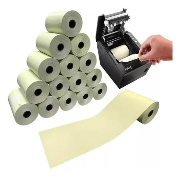 Kit 5 Bobina P/ Cupom Fiscal/não Fiscal Ecf Pdv Recibo 80x40 0 Kit 5 Bobina P/ Cupom Fiscal/não Fiscal Ecf Pdv Recibo 80x40 0