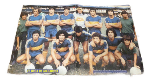 Poster Maradona 1981 Boca Juniors Diego 0