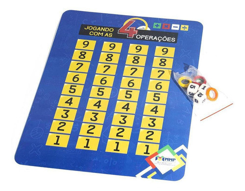 Jogo Educativo De Matemática E Pedagógico Quatro Operações 0