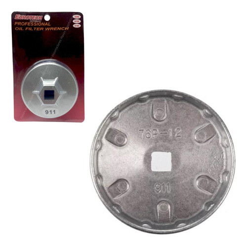 Sacafiltro Aceite Frontal 76mm | Renault Y Otros | Eurotech 0
