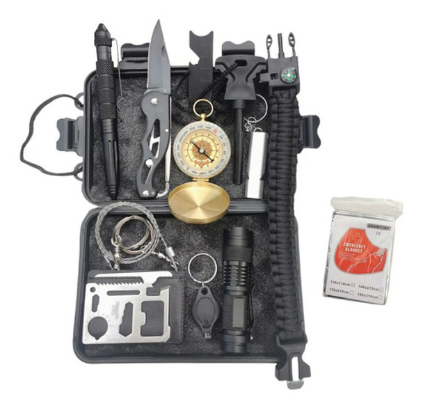 Kit Táctico De Supervivencia 11 En 1 Camping Multifunción 0 Kit Táctico De Supervivencia 11 En 1 Camping Multifunción 0