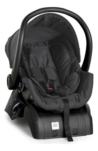 Bebê Conforto Cocoon Com Base Grafite Black Galzerano 0