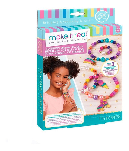 Set Pulseras Sueño De Arcoíris - Make It Real 1204 - Vaj 0