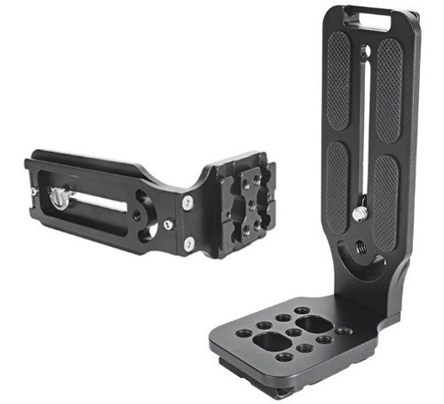 Placa Liberação Rápida Em Forma De L Para Câmera Na Vertical 0