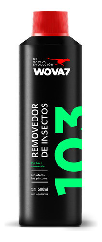 Removedor De Insectos Wova7 103 500ml 0