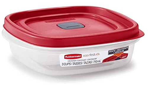 Rubbermaid Easy Find Lids Recipiente De Almacenamiento Y Org 0