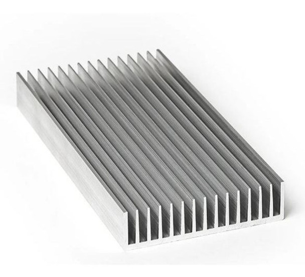 Disipador Aluminio Económico Indoor Led Grow 10 X 30 Cm 0