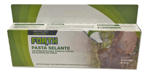 Pasta Cicatrizante Forth 20g Para Podas Cortes Plantas 0