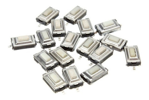 10 Pulsadores Tact Switch 3x6x2,5 Electrónica Telemando 0