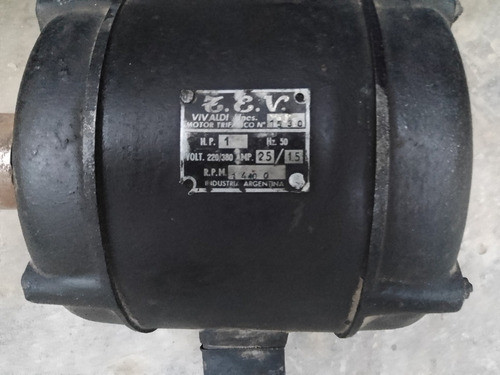 Motor Trifasico De 1 Hp 0
